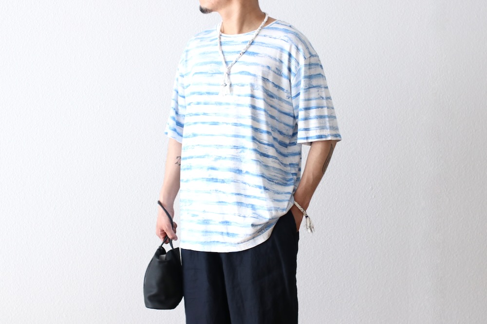 Porter Classic(�ݡ��������饷�å�) "ARTIST BORDER T-SHIRT"