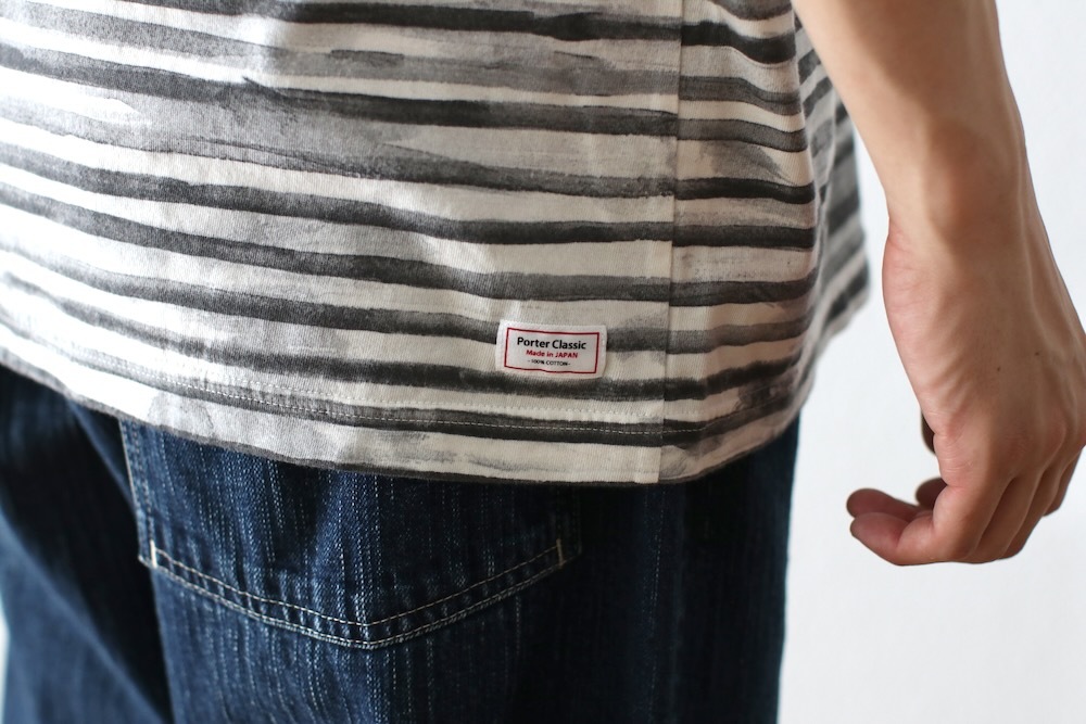 Porter Classic(�ݡ��������饷�å�) "ARTIST BORDER T-SHIRT"