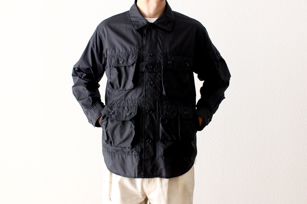 Engineered Garments (���󥸥˥����ɥ�������) "Explorer Shirt Jacket - Nylon Micro Ripstop"