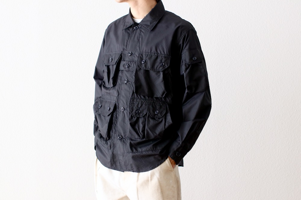 Engineered Garments (���󥸥˥����ɥ�������) "Explorer Shirt Jacket - Nylon Micro Ripstop"