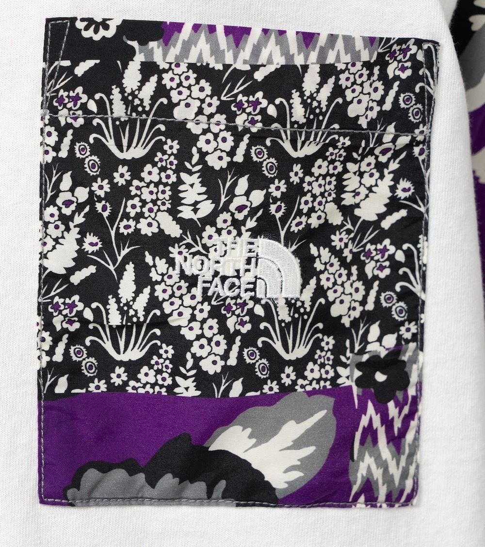 ��limited��THE NORTH FACE PURPLE LABEL �� NOMA t.d. (�� �Ρ��� �ե����� �ѡ��ץ� �졼�٥� �� �Ρ��ޥƥ����ǥ���) "Flower Printed Field Tee"