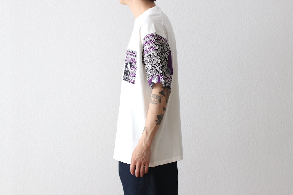 ��limited��THE NORTH FACE PURPLE LABEL �� NOMA t.d. (�� �Ρ��� �ե����� �ѡ��ץ� �졼�٥� �� �Ρ��ޥƥ����ǥ���) "Flower Printed Field Tee"