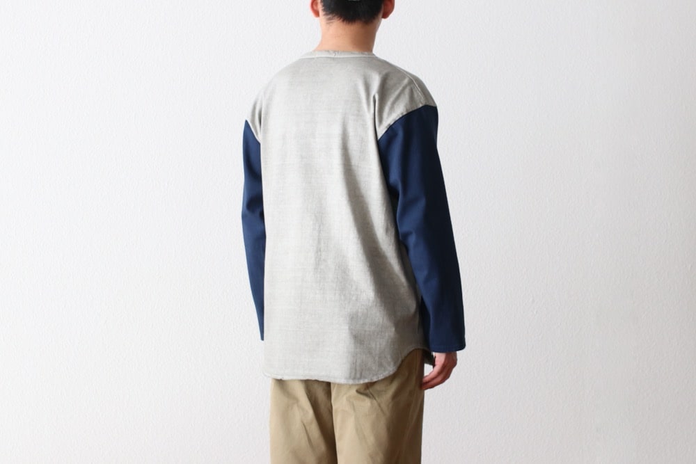[10% > 15%OFF] Nigel Cabourn(�ʥ������� �����ܥ�) "7.8oz BASEBALL SHIRT"