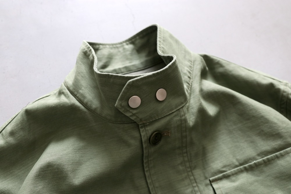 ��WINDSTOPPER��nonnative(�Υ�ͥ��ƥ���) "TROOPER JACKET COTTON BACKSATIN PIGMENT DYE WITH WINDSTOPPER"
