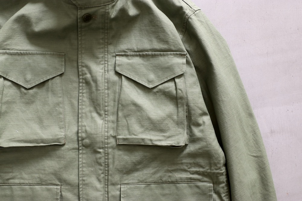 ��WINDSTOPPER��nonnative(�Υ�ͥ��ƥ���) "TROOPER JACKET COTTON BACKSATIN PIGMENT DYE WITH WINDSTOPPER"