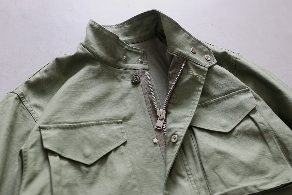 ��WINDSTOPPER��nonnative(�Υ�ͥ��ƥ���) "TROOPER JACKET COTTON BACKSATIN PIGMENT DYE WITH WINDSTOPPER"
