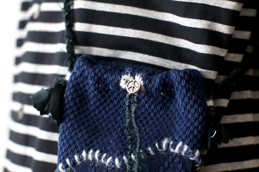Porter Classic(�ݡ��������饷�å�) "H/W PC KENDO OMAMORI POUCH W / SILK & SILVER L"