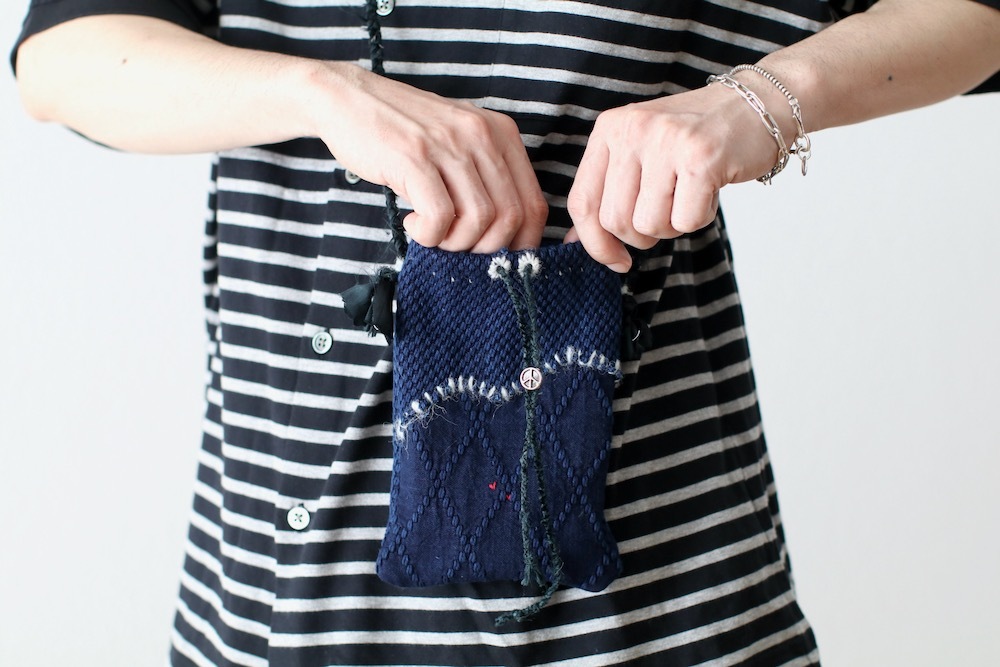 Porter Classic(�ݡ��������饷�å�) "H/W PC KENDO OMAMORI POUCH W / SILK & SILVER L"