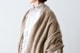 ��WOMEN'S��TOUJOURS�ʥȥ����塼�ˡ�Plain Stitch Mink Finished Stole -EXTRA FINE PURE CASHMERE KNIT-��