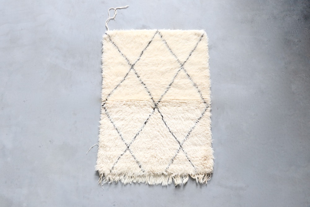LIGHT YEARS(�饤�� ���䡼��)"MOROCCAN RUG �ޥ�ࡼ���� / W 125cm �� H 95cm M-252"