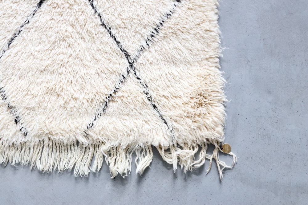 LIGHT YEARS(�饤�� ���䡼��)"MOROCCAN RUG �ޥ�ࡼ���� / W 125cm �� H 95cm M-252"