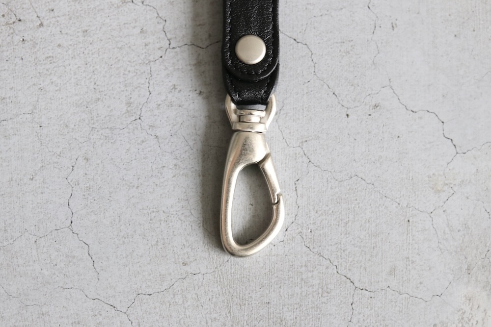 nonnative(�Υ�ͥ��ƥ���) "WORKER KEY RING WITH LEATHER STRAP"