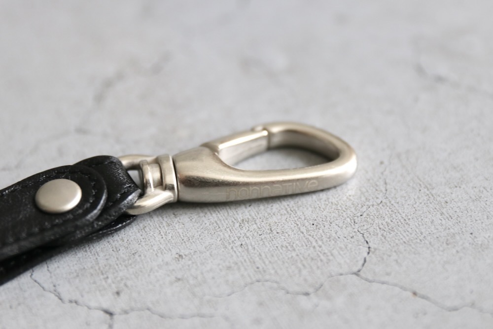 nonnative(�Υ�ͥ��ƥ���) "WORKER KEY RING WITH LEATHER STRAP"