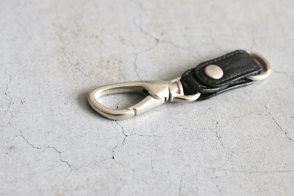 nonnative(�Υ�ͥ��ƥ���) "WORKER KEY RING WITH LEATHER STRAP"