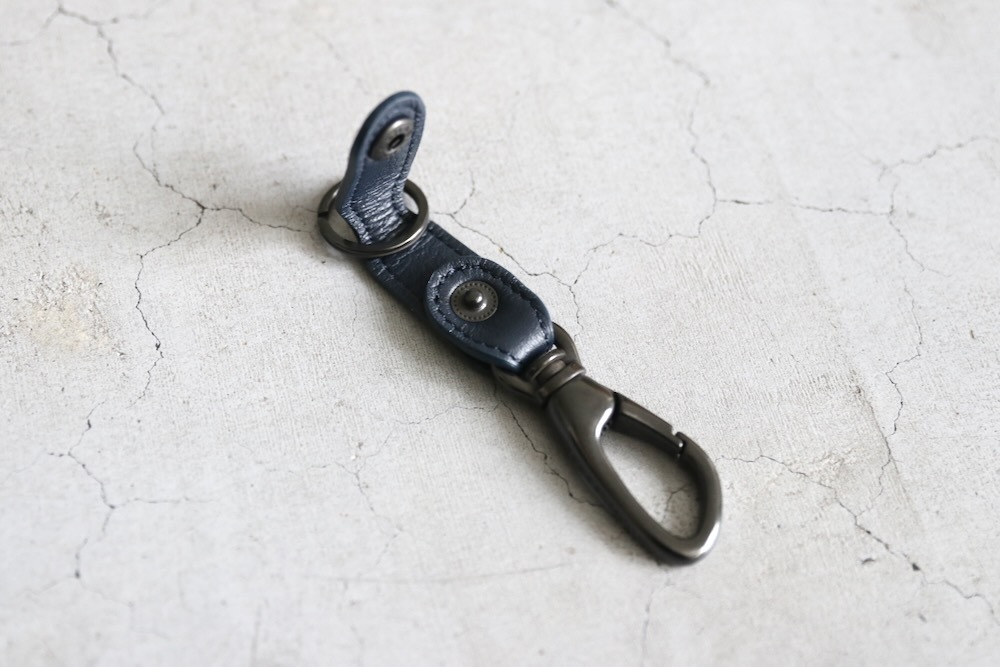 nonnative(�Υ�ͥ��ƥ���) "WORKER KEY RING WITH LEATHER STRAP"