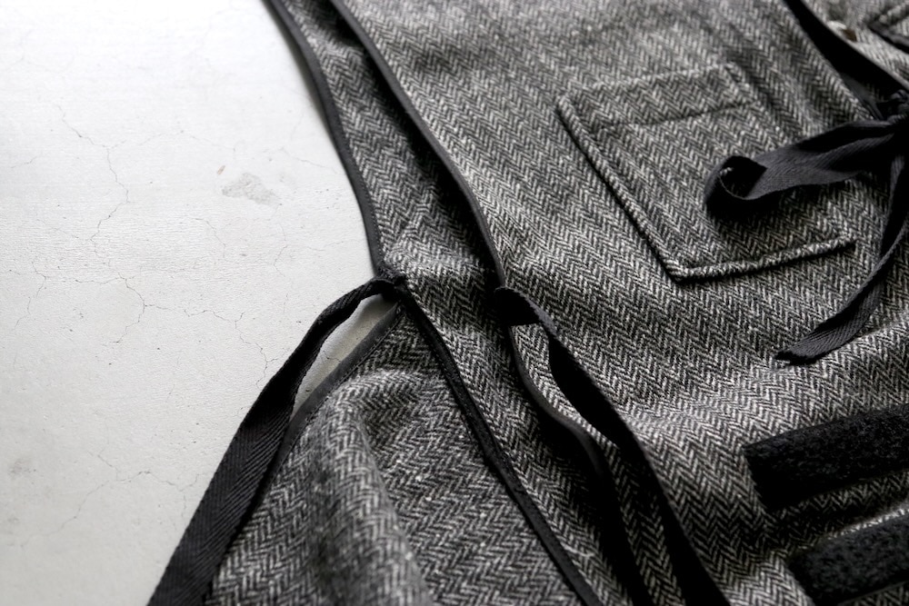 Engineered Garments (���󥸥˥����ɥ�������) ��Liner Vest - Poly Wool Herringbone��