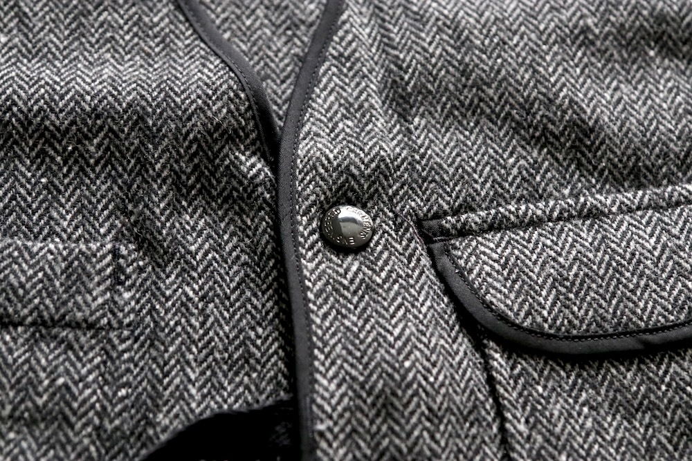 Engineered Garments (���󥸥˥����ɥ�������) ��Liner Vest - Poly Wool Herringbone��