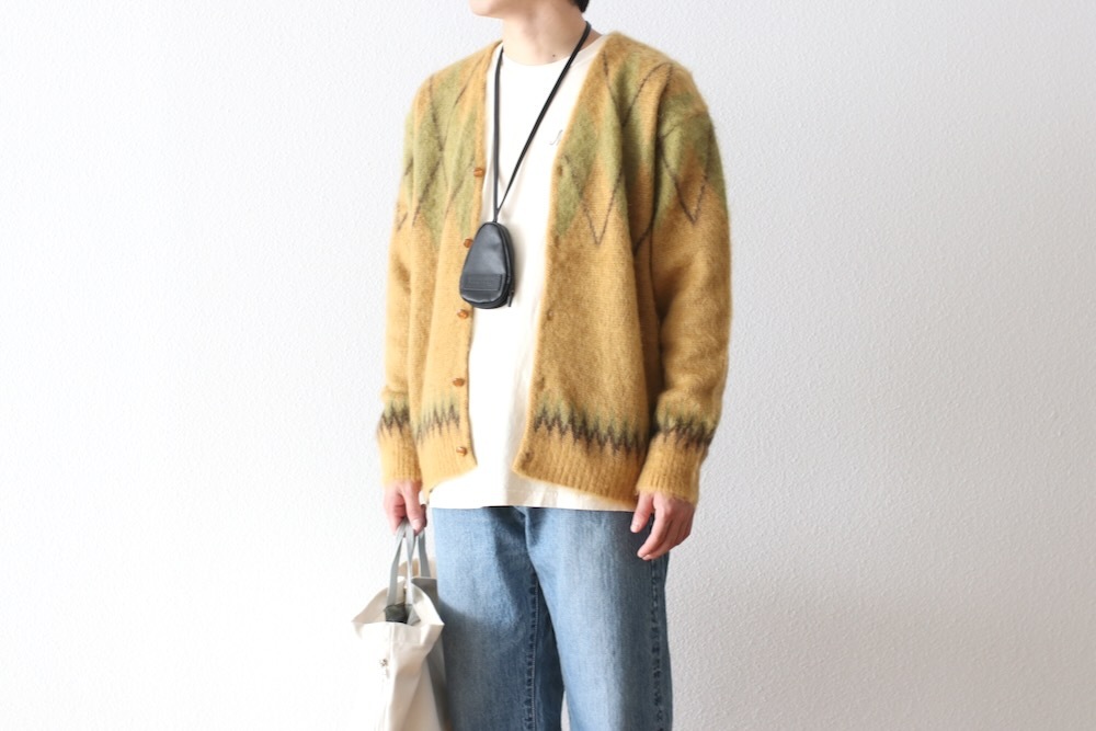Needles(�ˡ��ɥ륺) "Mohair Cardigan - Argyle"