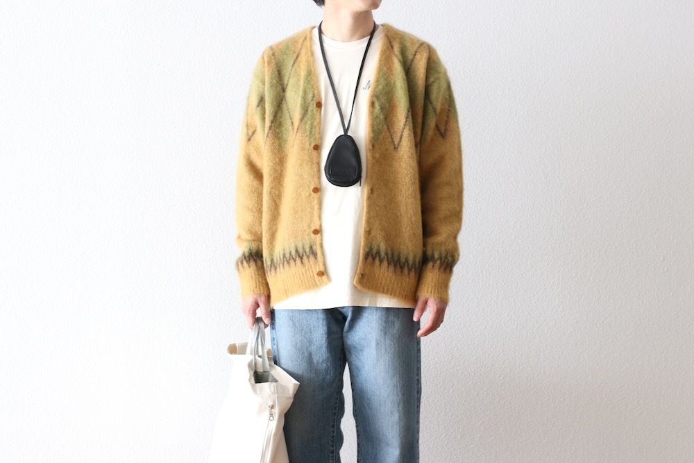 Needles(�ˡ��ɥ륺) "Mohair Cardigan - Argyle"