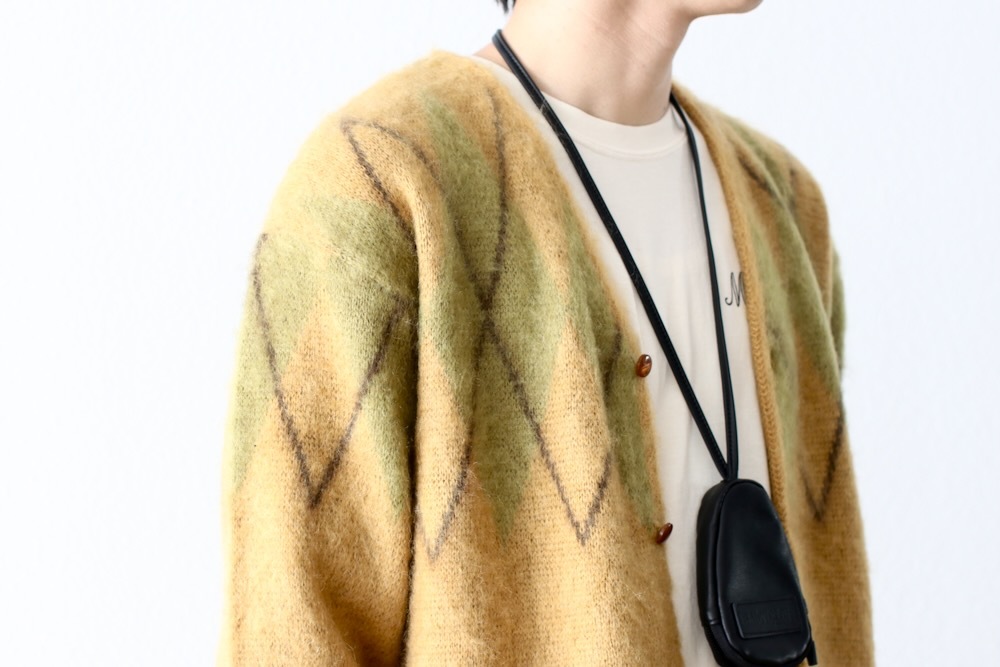 Needles(�ˡ��ɥ륺) "Mohair Cardigan - Argyle"