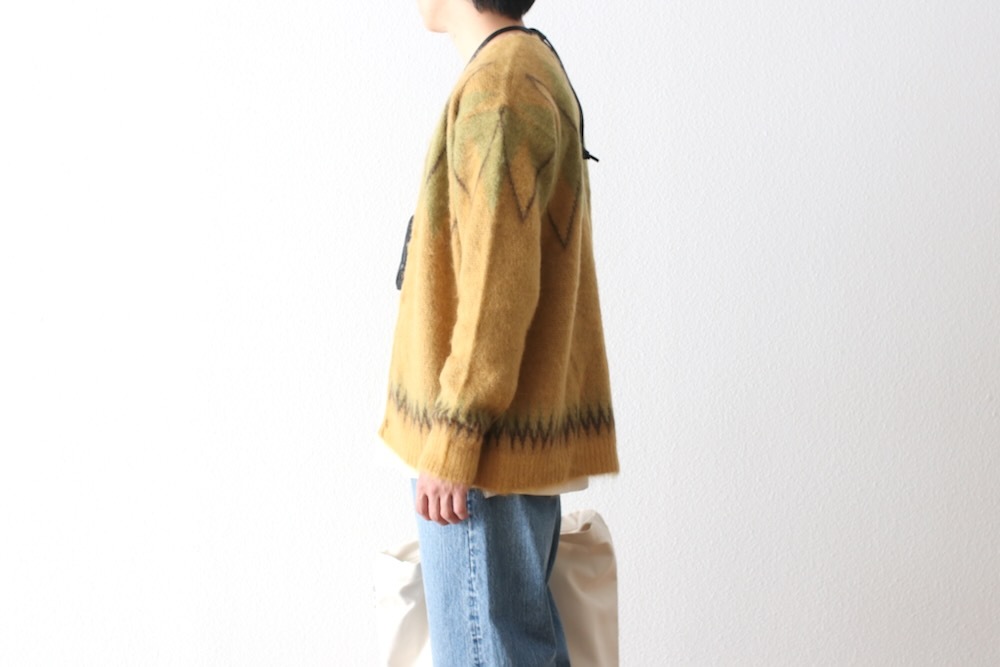 Needles(�ˡ��ɥ륺) "Mohair Cardigan - Argyle"