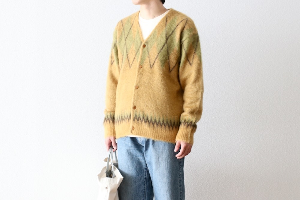 Needles(�ˡ��ɥ륺) "Mohair Cardigan - Argyle"