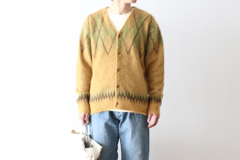Needles(�ˡ��ɥ륺) "Mohair Cardigan - Argyle"