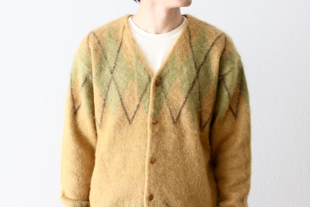Needles(�ˡ��ɥ륺) "Mohair Cardigan - Argyle"