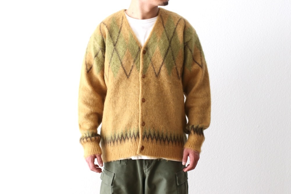 Needles(�ˡ��ɥ륺) "Mohair Cardigan - Argyle"