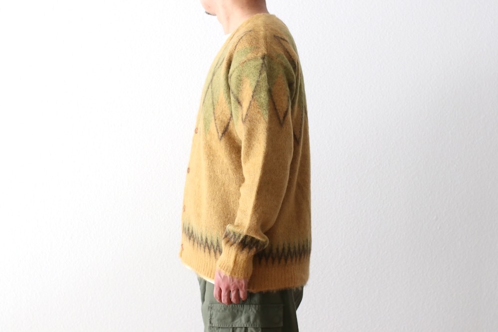 Needles(�ˡ��ɥ륺) "Mohair Cardigan - Argyle"
