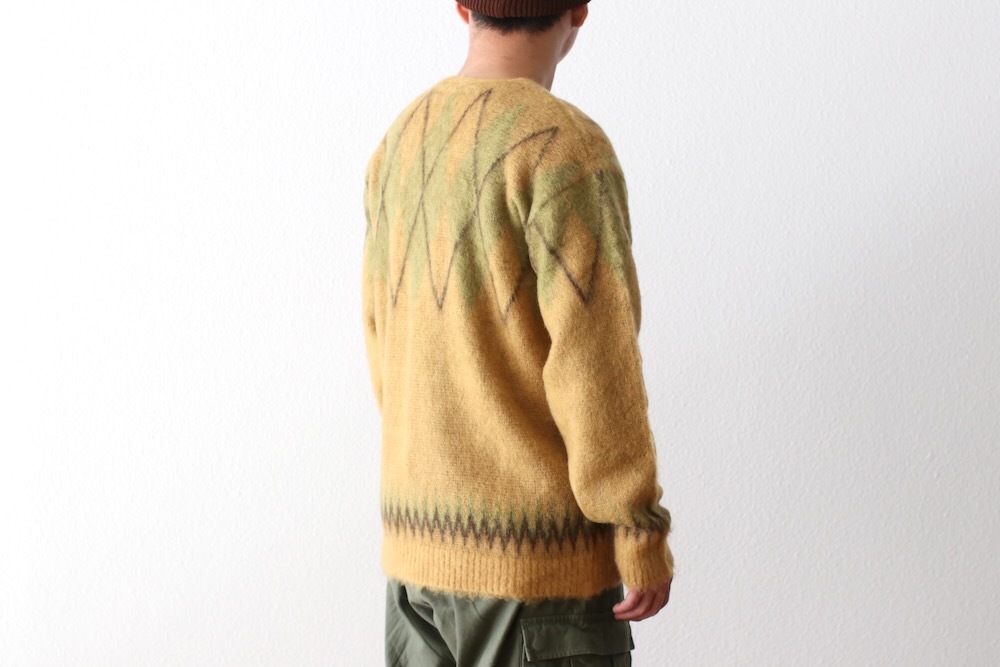 Needles(�ˡ��ɥ륺) "Mohair Cardigan - Argyle"