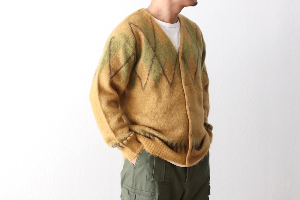 Needles(�ˡ��ɥ륺) "Mohair Cardigan - Argyle"