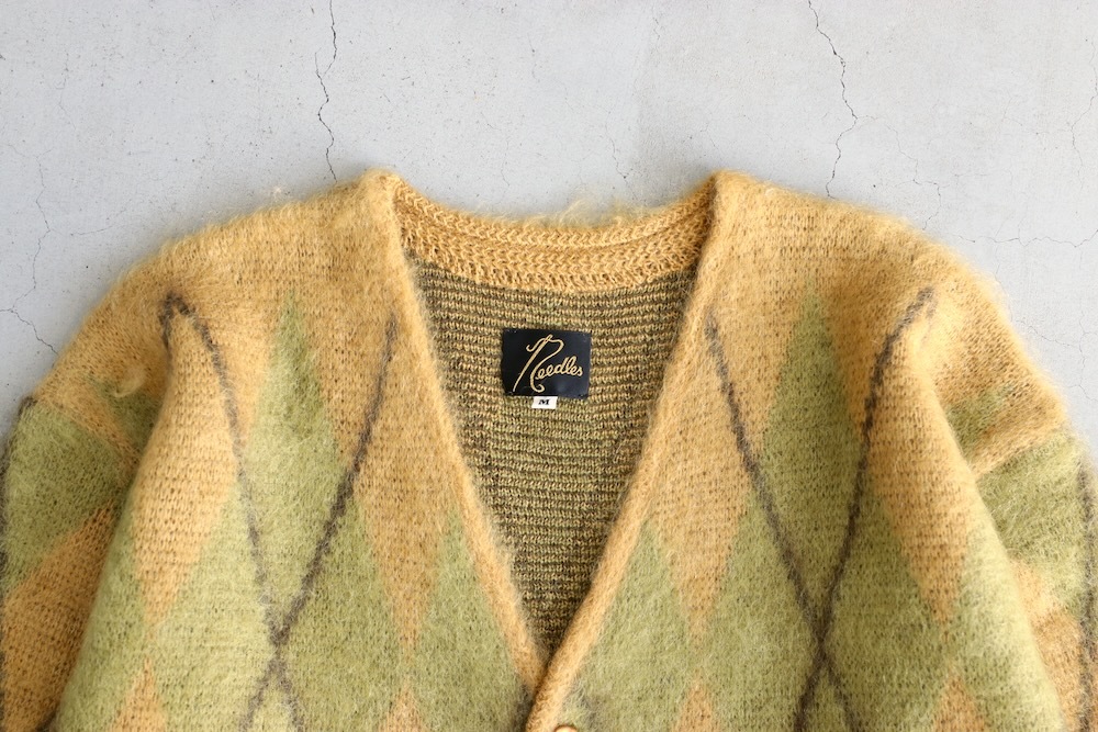 Needles(�ˡ��ɥ륺) "Mohair Cardigan - Argyle"