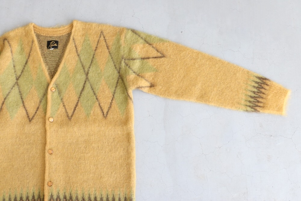 Needles(�ˡ��ɥ륺) "Mohair Cardigan - Argyle"