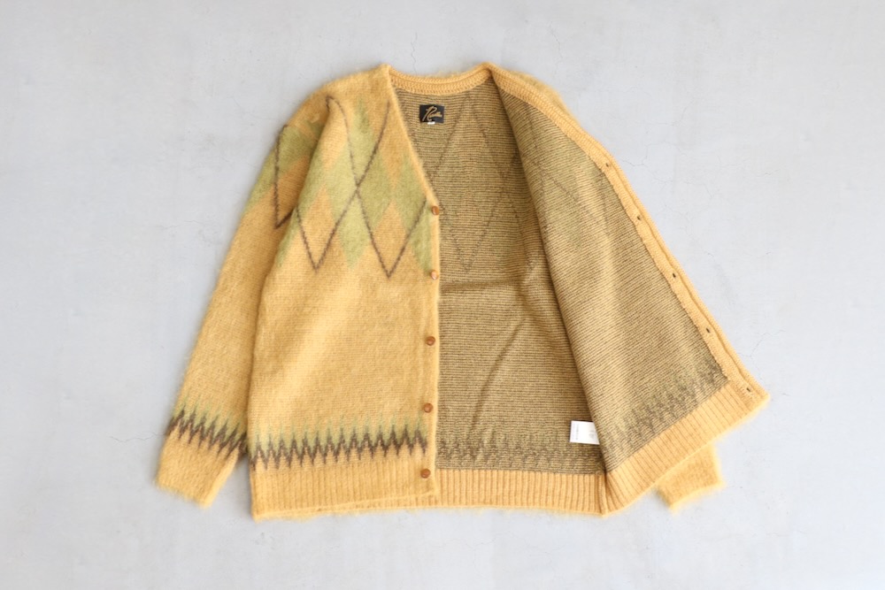 Needles(�ˡ��ɥ륺) "Mohair Cardigan - Argyle"