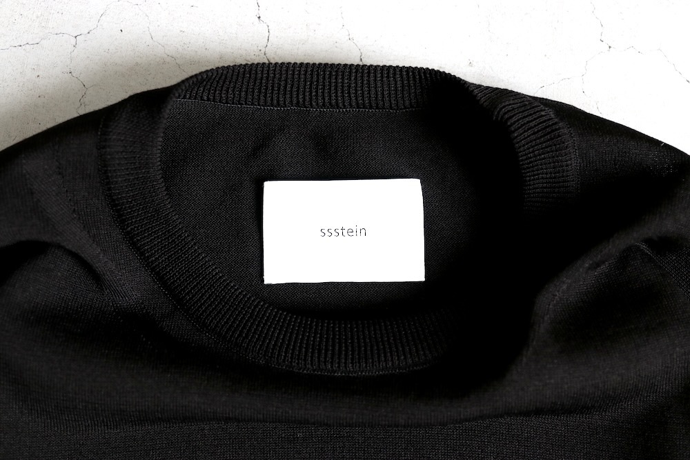 ssstein(���奿����) "WOOL/SILK KNIT CREW NECK LS ST.1313"