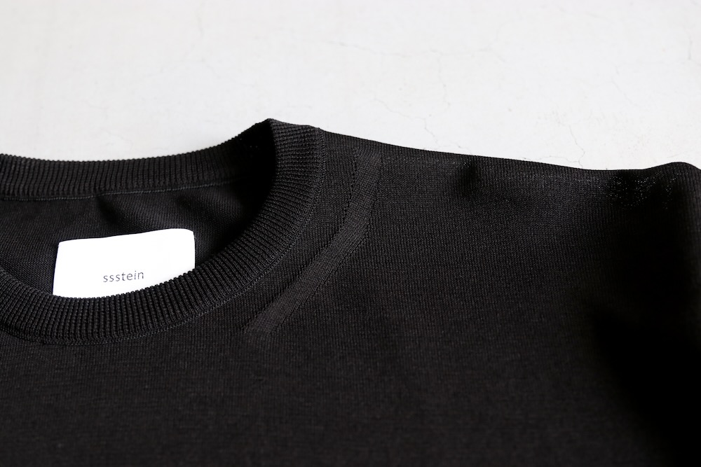 ssstein(���奿����) "WOOL/SILK KNIT CREW NECK LS ST.1313"