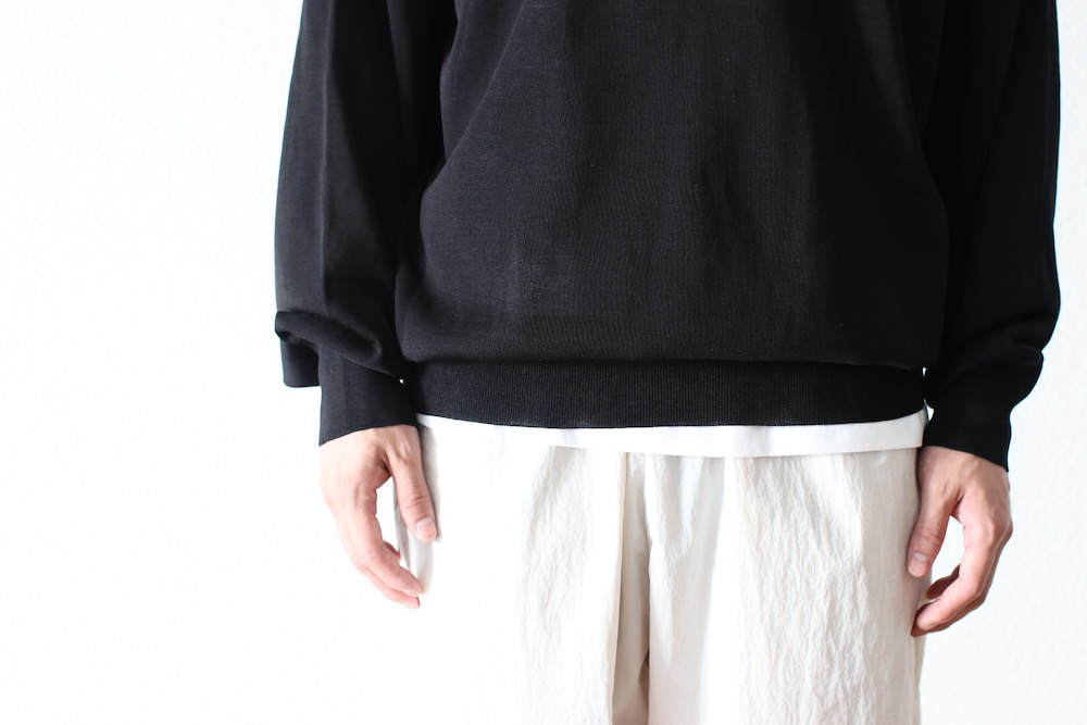 ssstein(���奿����) "WOOL/SILK KNIT CREW NECK LS ST.1313"