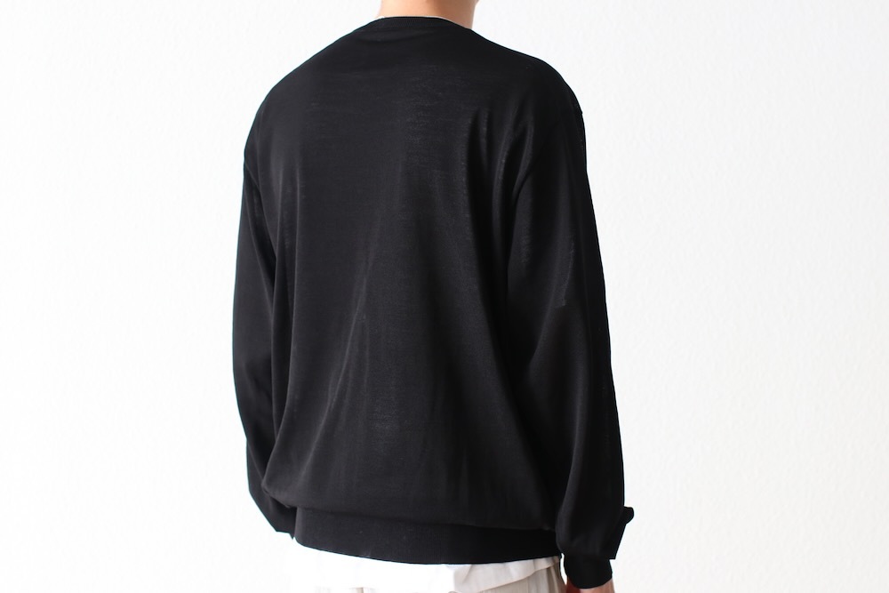 ssstein(���奿����) "WOOL/SILK KNIT CREW NECK LS ST.1313"