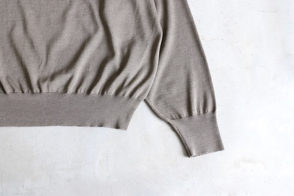 ssstein(���奿����) "WOOL/SILK KNIT CREW NECK LS ST.1313"