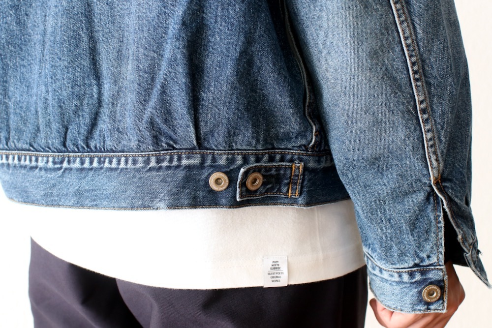 ��WINDSTOPPER��nonnative(�Υ�ͥ��ƥ���) "TRUCKER BLOUSON COTTON 11.5oz DENIM VW LIGHT WITH WINDSTOPPER"