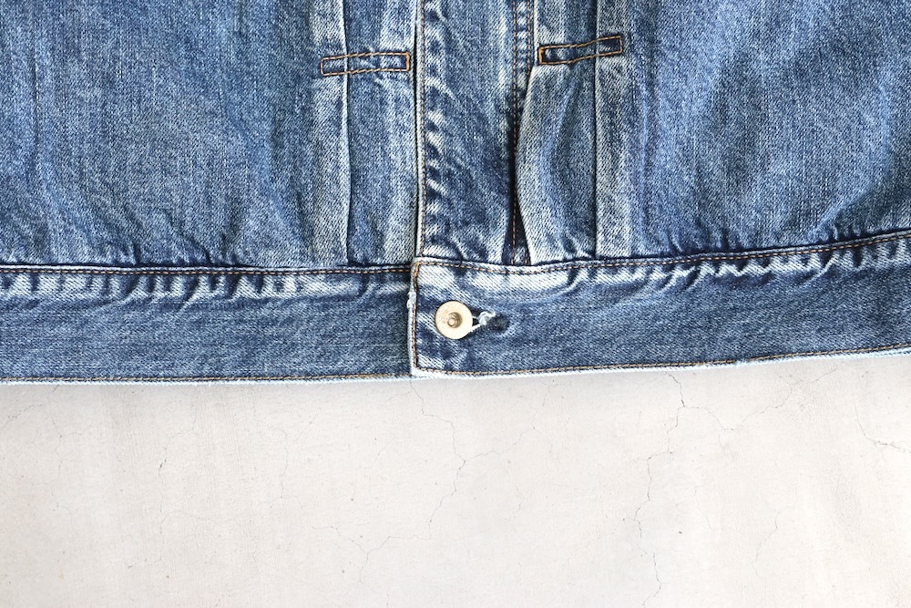 ��WINDSTOPPER��nonnative(�Υ�ͥ��ƥ���) "TRUCKER BLOUSON COTTON 11.5oz DENIM VW LIGHT WITH WINDSTOPPER"