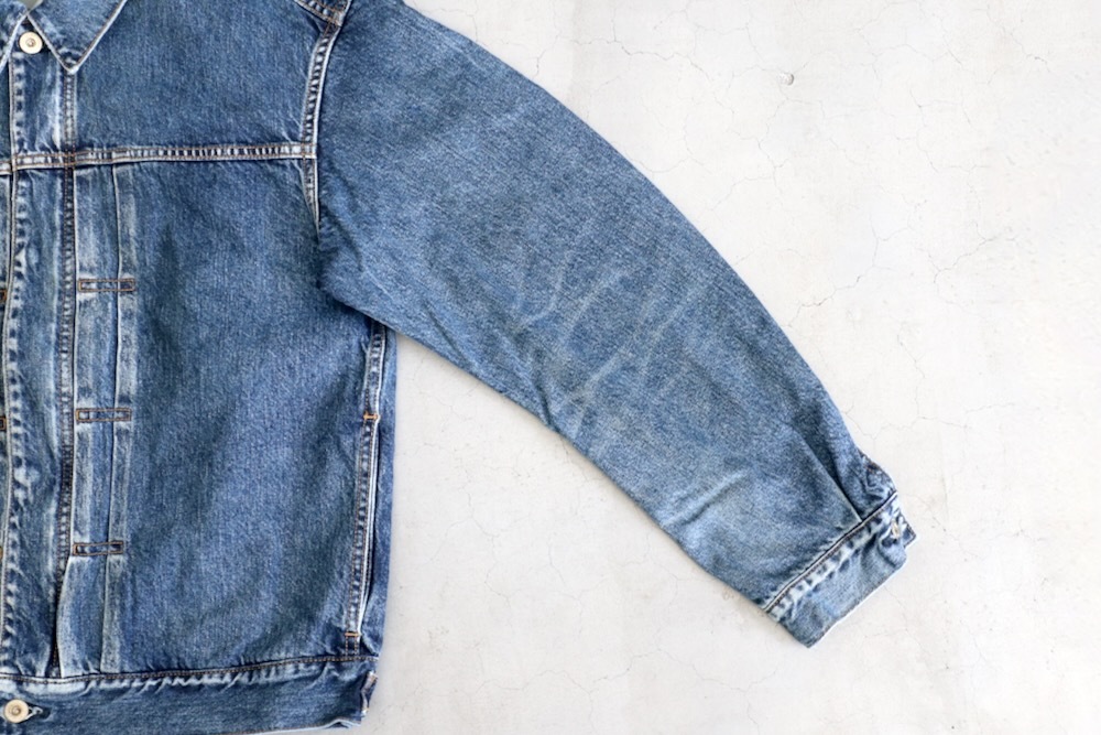 ��WINDSTOPPER��nonnative(�Υ�ͥ��ƥ���) "TRUCKER BLOUSON COTTON 11.5oz DENIM VW LIGHT WITH WINDSTOPPER"