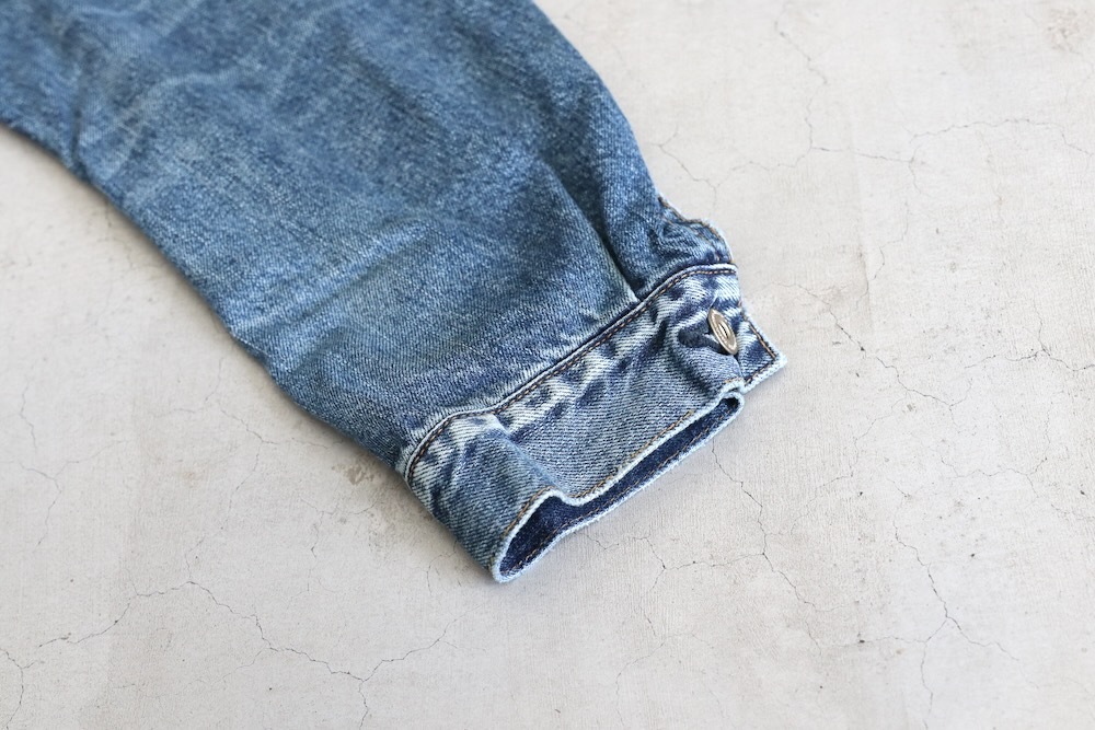 ��WINDSTOPPER��nonnative(�Υ�ͥ��ƥ���) "TRUCKER BLOUSON COTTON 11.5oz DENIM VW LIGHT WITH WINDSTOPPER"