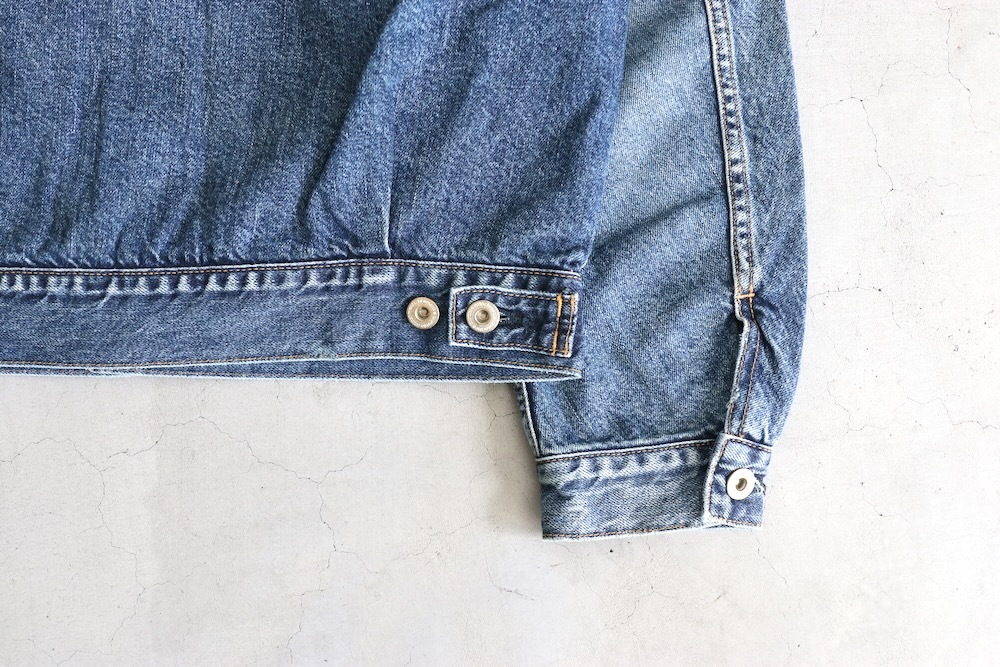 ��WINDSTOPPER��nonnative(�Υ�ͥ��ƥ���) "TRUCKER BLOUSON COTTON 11.5oz DENIM VW LIGHT WITH WINDSTOPPER"