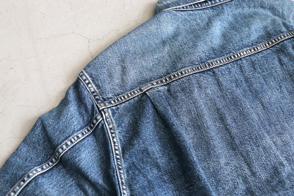 ��WINDSTOPPER��nonnative(�Υ�ͥ��ƥ���) "TRUCKER BLOUSON COTTON 11.5oz DENIM VW LIGHT WITH WINDSTOPPER"