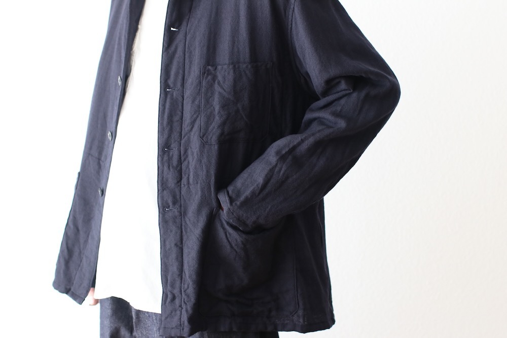 KAPTAIN SUNSHINE(����ץƥ󥵥󥷥㥤��) "Wool Gauze Work Shirt Jacket"