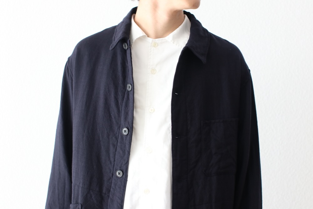 KAPTAIN SUNSHINE(����ץƥ󥵥󥷥㥤��) "Wool Gauze Work Shirt Jacket"