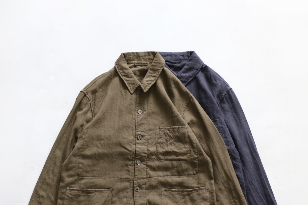 KAPTAIN SUNSHINE(����ץƥ󥵥󥷥㥤��) "Wool Gauze Work Shirt Jacket"
