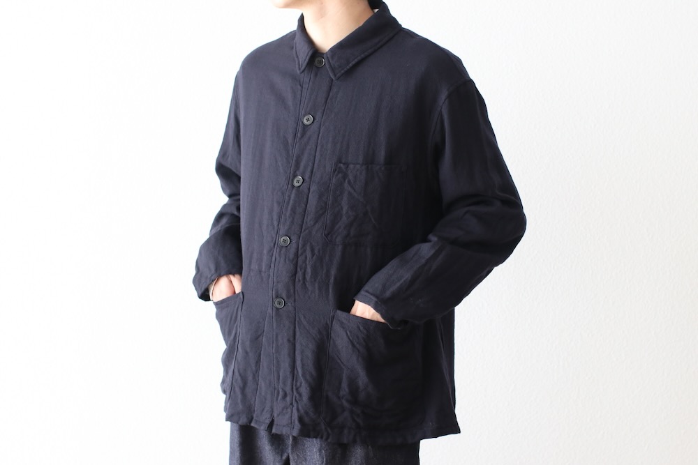 KAPTAIN SUNSHINE(����ץƥ󥵥󥷥㥤��) "Wool Gauze Work Shirt Jacket"
